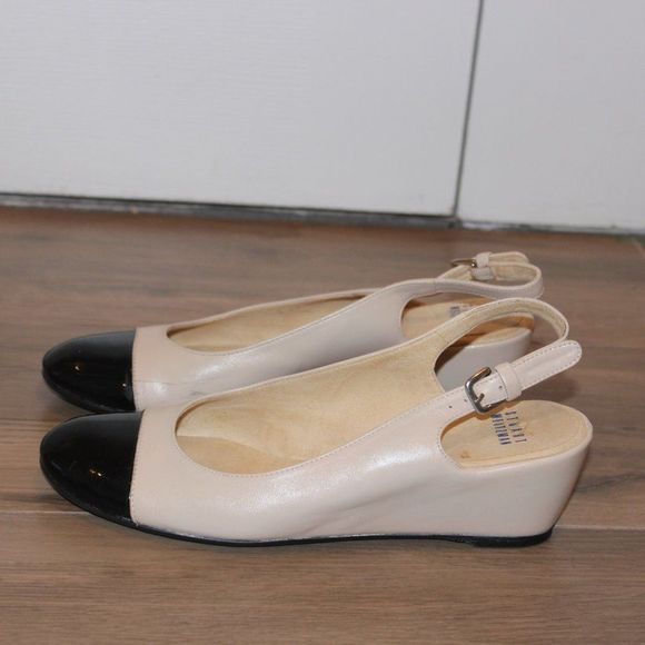 Stuart Weitzman Slingback Wedge Size 7 - Picture 2 of 12